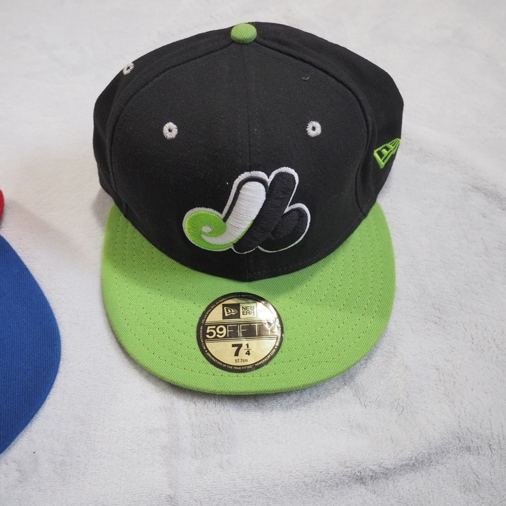 2/Montréal Expo hat one 59fifty Sz 7 1/4 one promo Bud Sz OS - Picture 2 of 6